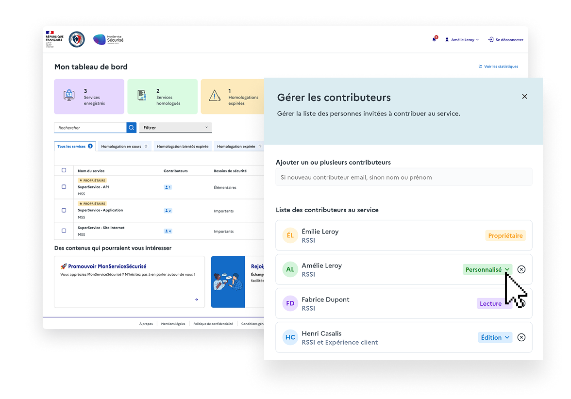 Illustration pour Gestion des droits