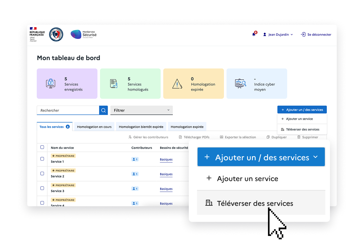 Illustration pour Téléversement des systèmes d’information